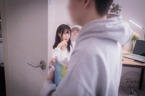    韩国美女Hina：秘密补习角色扮演，萌系兽耳私房诱惑，清纯与大胆的极致碰撞，Pure Media279第49张图片
