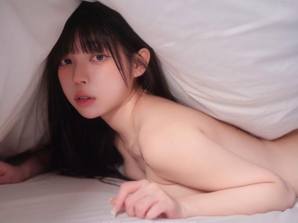   韩国美女-Yudi-ArtGravia-632-淡粉透视薄纱诱惑，浴室私房照尽显迷人曲线第79张图片