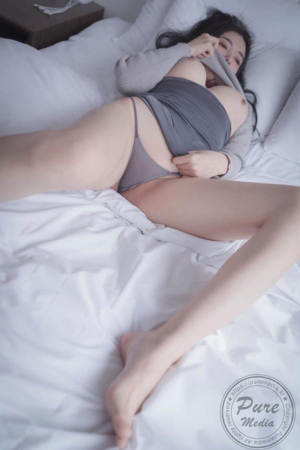    韩国美女Malrang-极致私房诱惑-居家软萌大胆挑战-Pure Media系列高清套图第77张图片