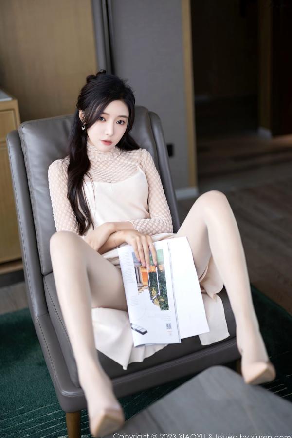 王馨瑶   XiaoYu语画界-1157-王馨瑶yanni-精美镂空网纱内衣写真-私房摄影大尺度诱惑-2023.12.04第21张图片