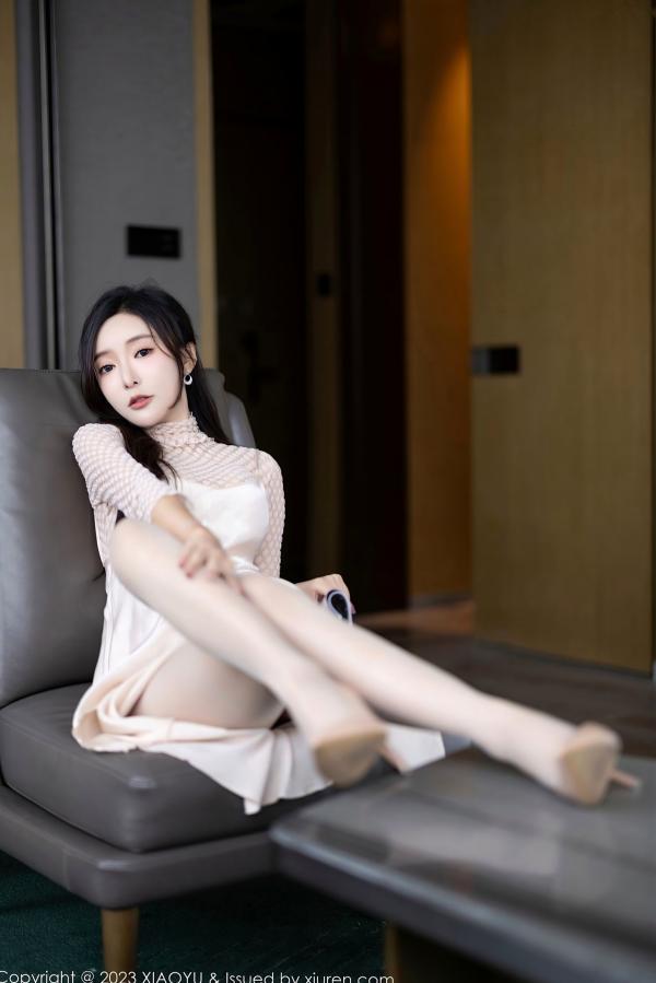 王馨瑶   XiaoYu语画界-1157-王馨瑶yanni-精美镂空网纱内衣写真-私房摄影大尺度诱惑-2023.12.04第22张图片