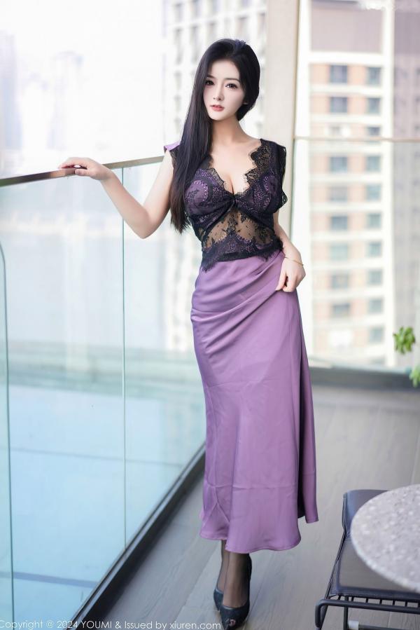    YouMi尤蜜荟-1036-小茶茶tea：性感内衣私房写真，黑丝美腿极致诱惑，大尺度视觉盛宴第1张图片