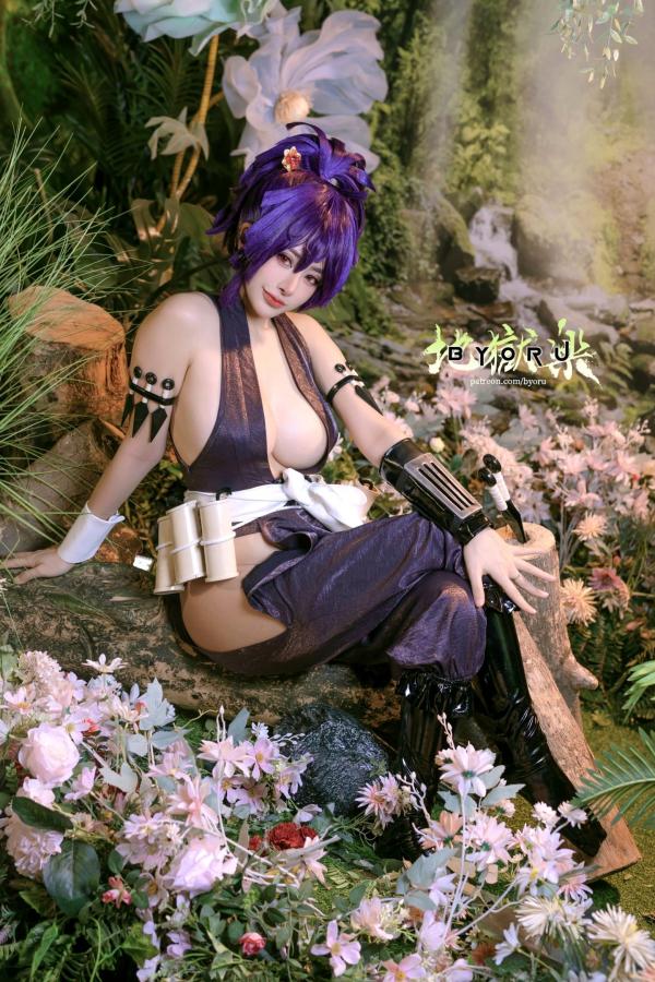    Byoru地狱乐杠精幻和Cosplay：诱惑极致忍者造型，极品性感大尺度写真第1张图片
