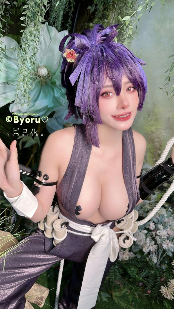    Byoru地狱乐杠精幻和Cosplay：诱惑极致忍者造型，极品性感大尺度写真第44张图片