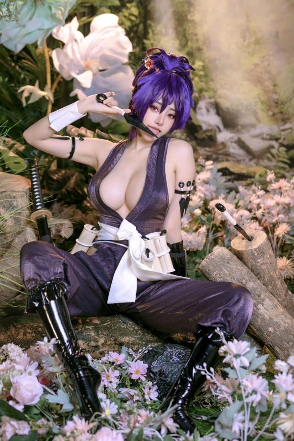    Byoru地狱乐杠精幻和Cosplay：诱惑极致忍者造型，极品性感大尺度写真第56张图片