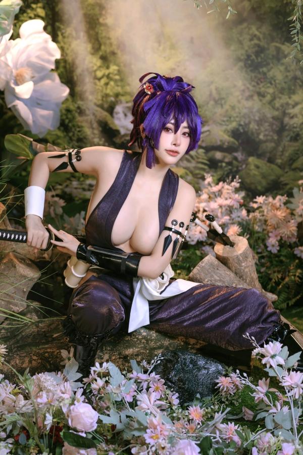    Byoru地狱乐杠精幻和Cosplay：诱惑极致忍者造型，极品性感大尺度写真第67张图片
