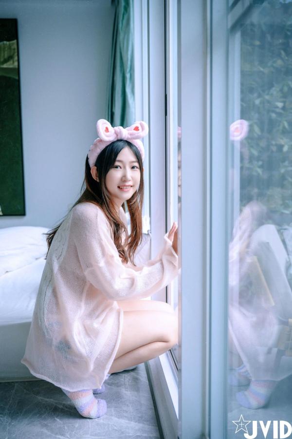    JVID-肉包Mini-首次大尺度居家透视私房写真-兔女郎诱惑-No.577-2021.10.20第26张图片
