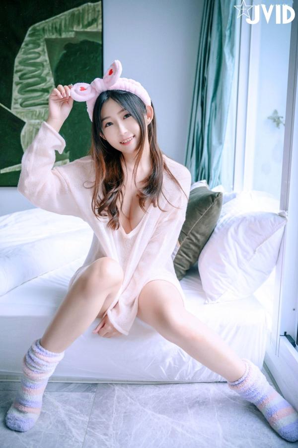    JVID-肉包Mini-首次大尺度居家透视私房写真-兔女郎诱惑-No.577-2021.10.20第38张图片