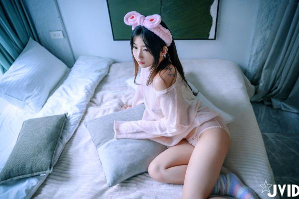    JVID-肉包Mini-首次大尺度居家透视私房写真-兔女郎诱惑-No.577-2021.10.20第42张图片