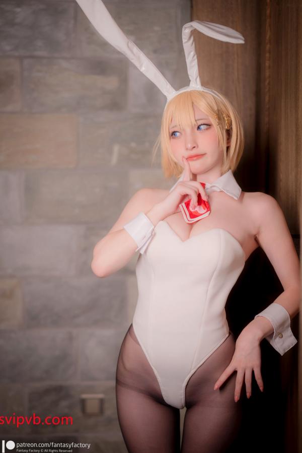    Fantasy-Factory小丁Ding Cosplay作品：Amelia Watson兔女郎，唯美角色扮演精美私房写真第24张图片