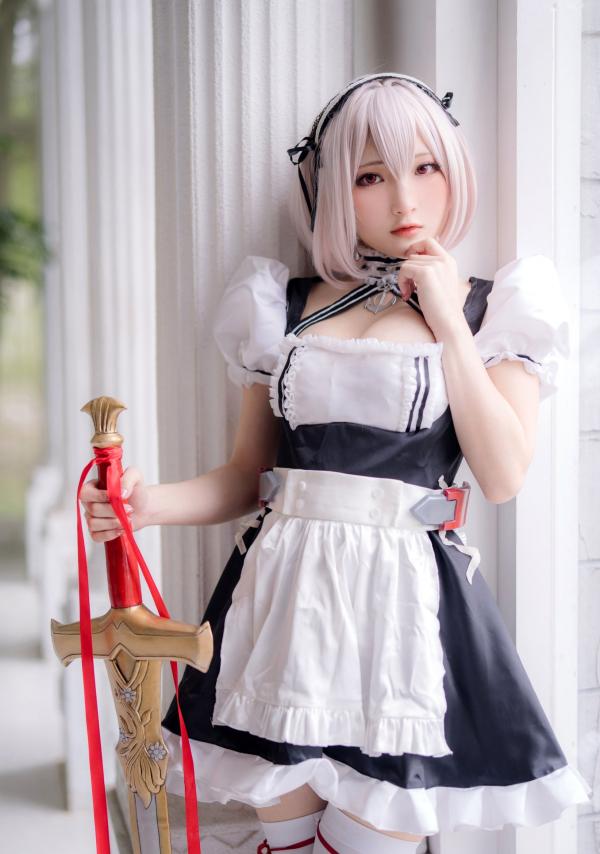    Fantasy-Factory-小丁Ding-Sirius-2021.12 动漫角色扮演女仆装甜美风第15张图片