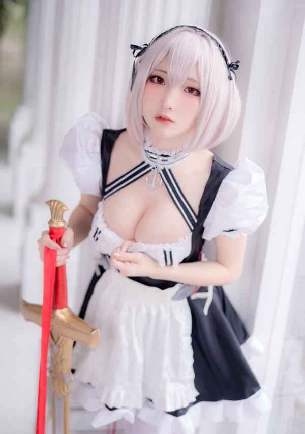    Fantasy-Factory-小丁Ding-Sirius-2021.12 动漫角色扮演女仆装甜美风第16张图片