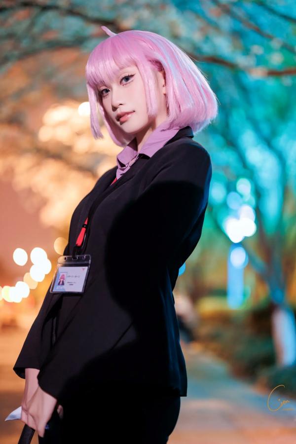    Cien恩恩 - 哈曼Haman职场OL风Cosplay，修长黑丝美腿，演绎高冷干练御姐范[25P]第6张图片