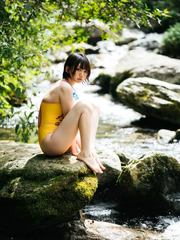    NAGISA魔物喵 - 夏日溪涧户外写真，清爽连体泳衣与戏水时光 [72P]第64张图片