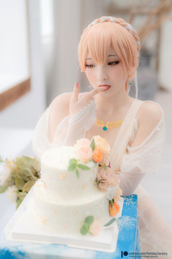    Fantasy-Factory-小丁Ding-少女前线Ots-14婚纱装Cosplay-极致唯美私房摄影-梦幻视觉大赏第4张图片