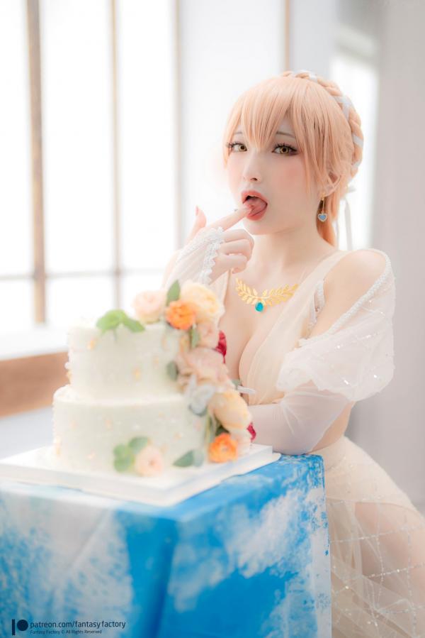    Fantasy-Factory-小丁Ding-少女前线Ots-14婚纱装Cosplay-极致唯美私房摄影-梦幻视觉大赏第5张图片