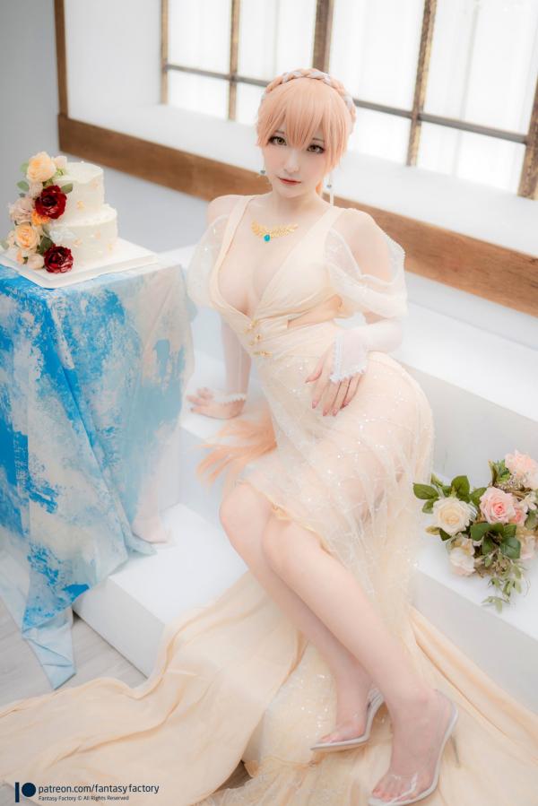    Fantasy-Factory-小丁Ding-少女前线Ots-14婚纱装Cosplay-极致唯美私房摄影-梦幻视觉大赏第6张图片