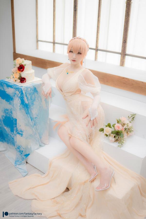    Fantasy-Factory-小丁Ding-少女前线Ots-14婚纱装Cosplay-极致唯美私房摄影-梦幻视觉大赏第7张图片