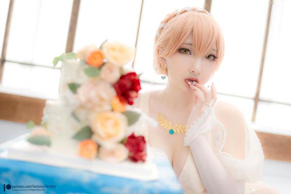    Fantasy-Factory-小丁Ding-少女前线Ots-14婚纱装Cosplay-极致唯美私房摄影-梦幻视觉大赏第9张图片