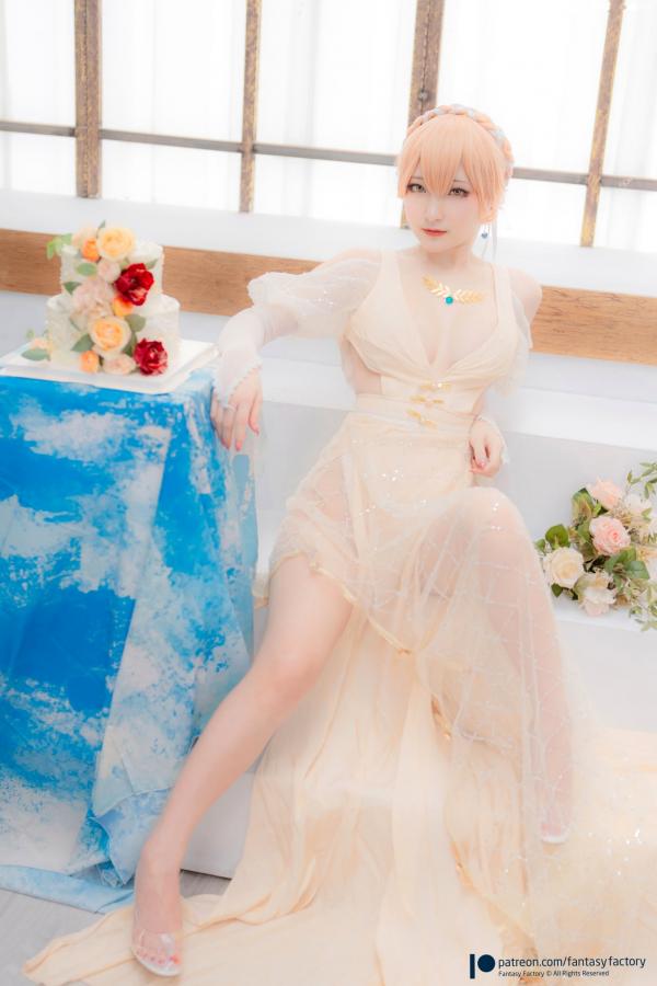    Fantasy-Factory-小丁Ding-少女前线Ots-14婚纱装Cosplay-极致唯美私房摄影-梦幻视觉大赏第13张图片