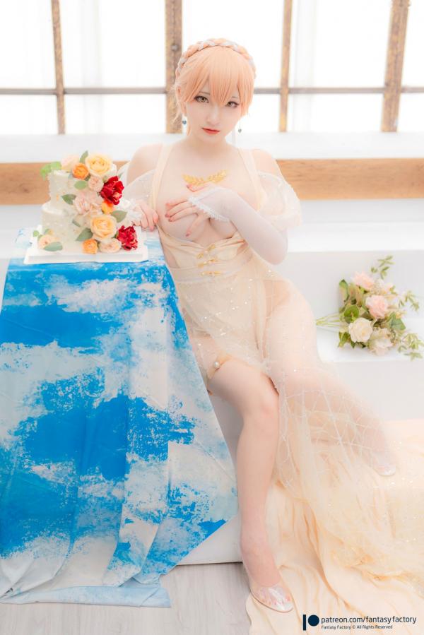    Fantasy-Factory-小丁Ding-少女前线Ots-14婚纱装Cosplay-极致唯美私房摄影-梦幻视觉大赏第18张图片