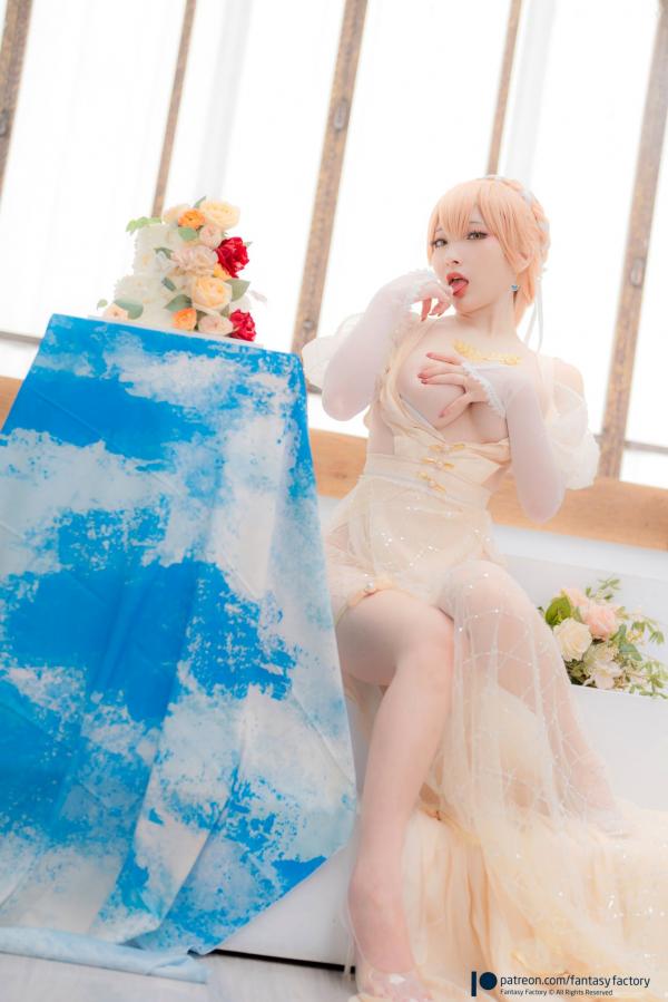    Fantasy-Factory-小丁Ding-少女前线Ots-14婚纱装Cosplay-极致唯美私房摄影-梦幻视觉大赏第19张图片