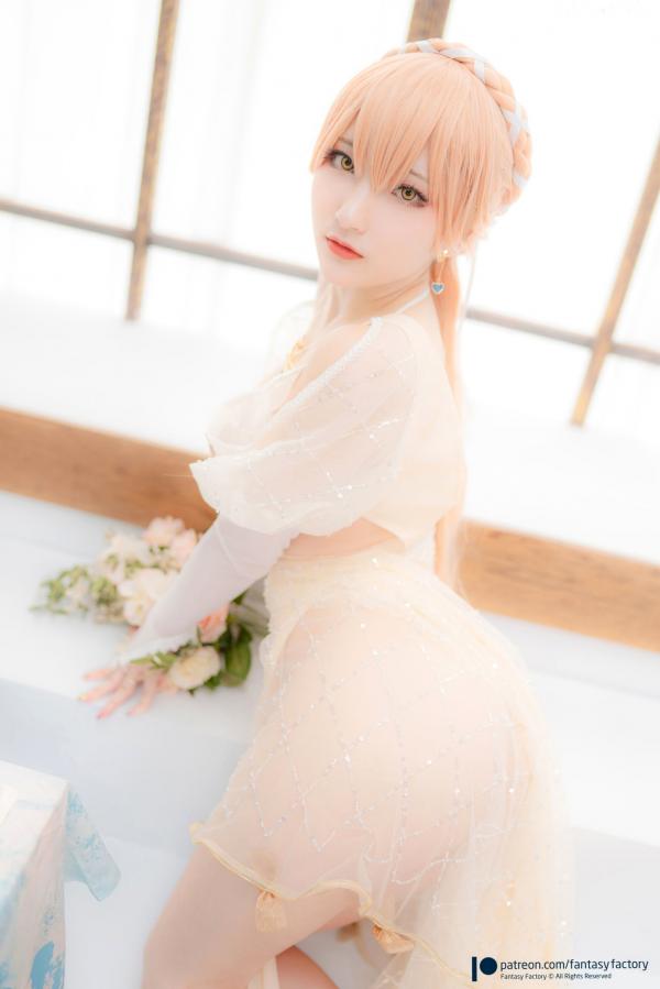    Fantasy-Factory-小丁Ding-少女前线Ots-14婚纱装Cosplay-极致唯美私房摄影-梦幻视觉大赏第25张图片