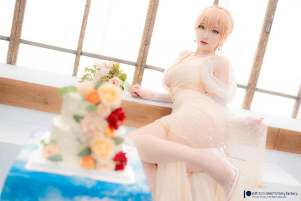    Fantasy-Factory-小丁Ding-少女前线Ots-14婚纱装Cosplay-极致唯美私房摄影-梦幻视觉大赏第26张图片