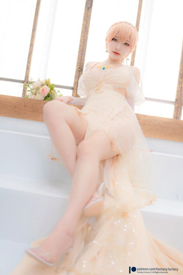    Fantasy-Factory-小丁Ding-少女前线Ots-14婚纱装Cosplay-极致唯美私房摄影-梦幻视觉大赏第27张图片