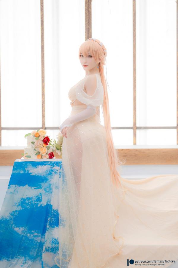    Fantasy-Factory-小丁Ding-少女前线Ots-14婚纱装Cosplay-极致唯美私房摄影-梦幻视觉大赏第28张图片