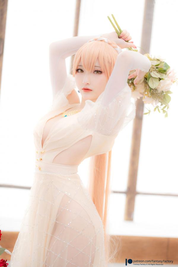    Fantasy-Factory-小丁Ding-少女前线Ots-14婚纱装Cosplay-极致唯美私房摄影-梦幻视觉大赏第29张图片