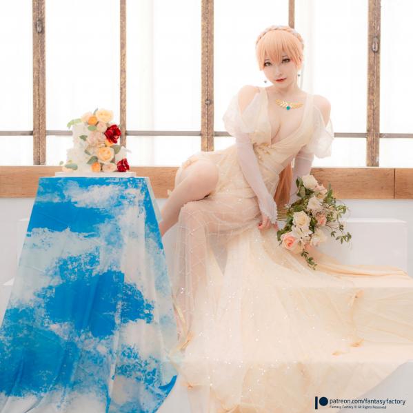    Fantasy-Factory-小丁Ding-少女前线Ots-14婚纱装Cosplay-极致唯美私房摄影-梦幻视觉大赏第31张图片