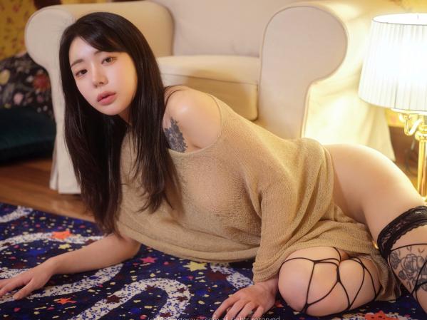    韩国美女Wuyo-ArtGravia 566-肉色轻透薄纱诱惑-私房照-极致曼妙身材-性感女神写真第25张图片