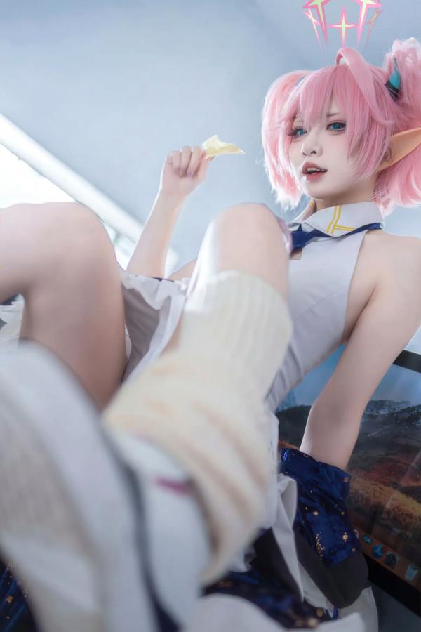    纸悦Etsu_ko - 桃香：二次元少女办公室Cosplay角色扮演，清新甜美治愈系写真 [54P]第29张图片