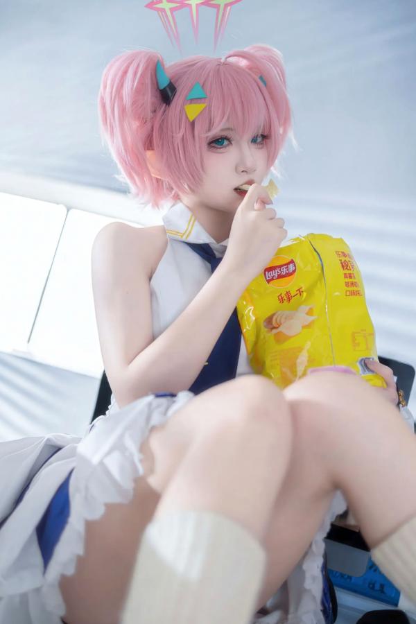    纸悦Etsu_ko - 桃香：二次元少女办公室Cosplay角色扮演，清新甜美治愈系写真 [54P]第32张图片