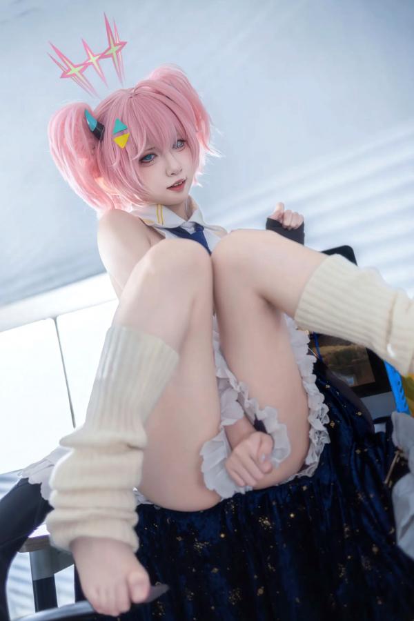    纸悦Etsu_ko - 桃香：二次元少女办公室Cosplay角色扮演，清新甜美治愈系写真 [54P]第35张图片