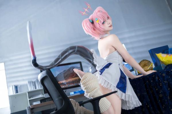    纸悦Etsu_ko - 桃香：二次元少女办公室Cosplay角色扮演，清新甜美治愈系写真 [54P]第40张图片