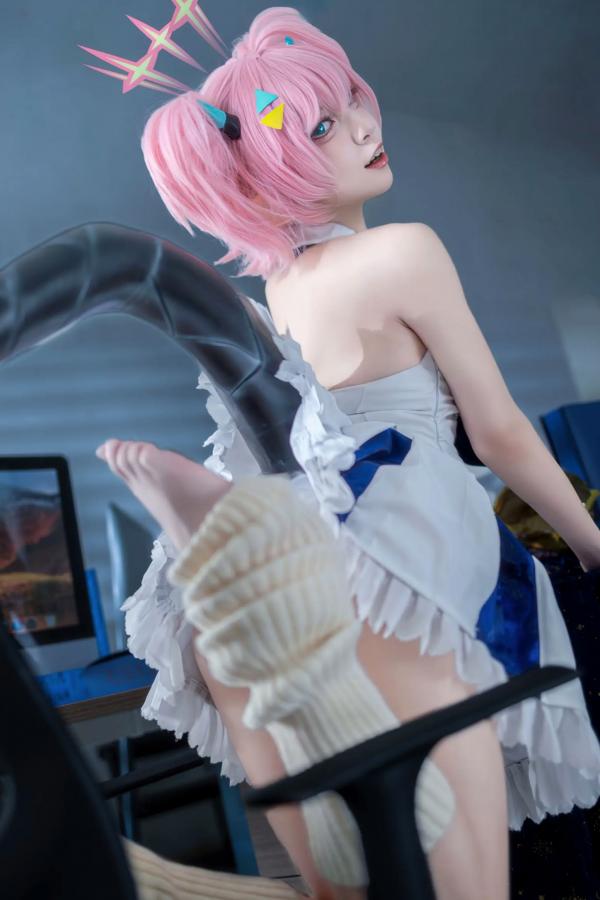    纸悦Etsu_ko - 桃香：二次元少女办公室Cosplay角色扮演，清新甜美治愈系写真 [54P]第41张图片
