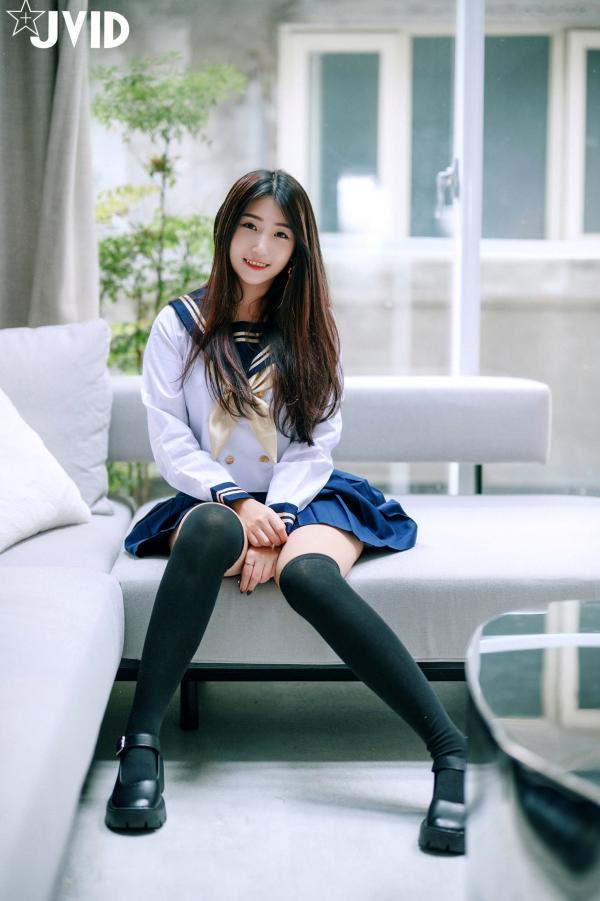    JVID-肉包Mini-放课后的特殊打工服务-甜美卧室私房-蕾丝内衣过膝袜诱惑-2022.06.06第2张图片