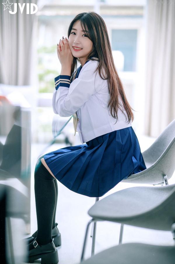    JVID-肉包Mini-放课后的特殊打工服务-甜美卧室私房-蕾丝内衣过膝袜诱惑-2022.06.06第16张图片