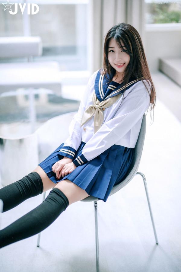    JVID-肉包Mini-放课后的特殊打工服务-甜美卧室私房-蕾丝内衣过膝袜诱惑-2022.06.06第19张图片