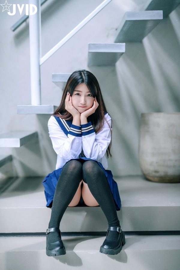    JVID-肉包Mini-放课后的特殊打工服务-甜美卧室私房-蕾丝内衣过膝袜诱惑-2022.06.06第25张图片