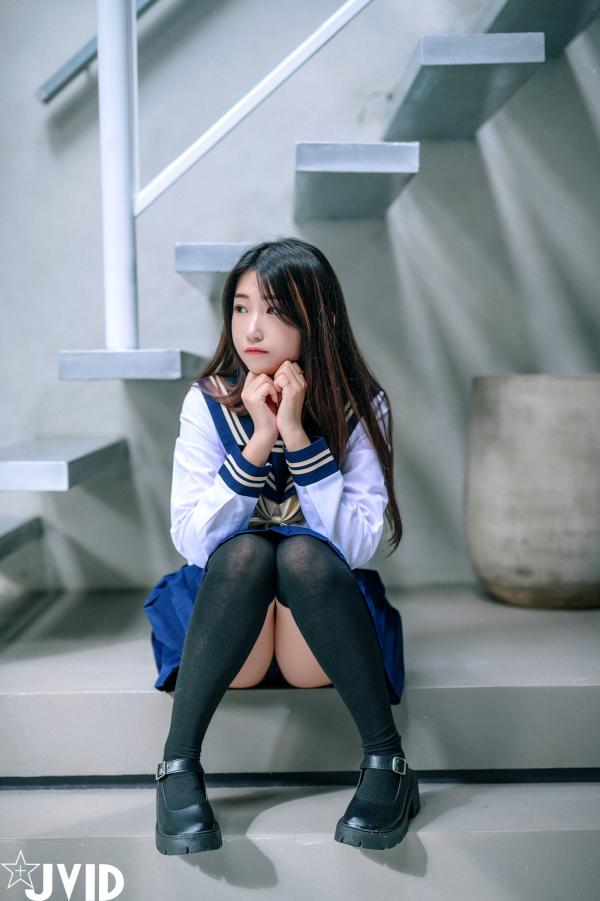    JVID-肉包Mini-放课后的特殊打工服务-甜美卧室私房-蕾丝内衣过膝袜诱惑-2022.06.06第26张图片