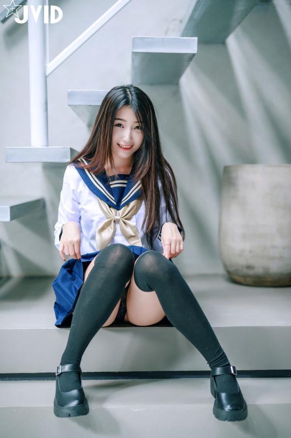    JVID-肉包Mini-放课后的特殊打工服务-甜美卧室私房-蕾丝内衣过膝袜诱惑-2022.06.06第27张图片