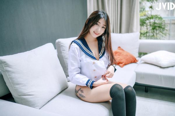    JVID-肉包Mini-放课后的特殊打工服务-甜美卧室私房-蕾丝内衣过膝袜诱惑-2022.06.06第43张图片