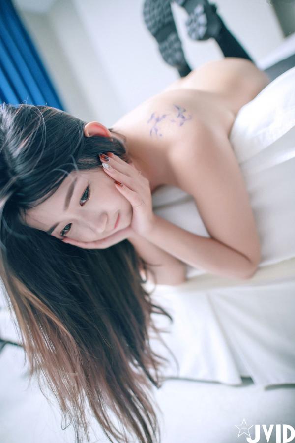    JVID-肉包Mini-放课后的特殊打工服务-甜美卧室私房-蕾丝内衣过膝袜诱惑-2022.06.06第90张图片