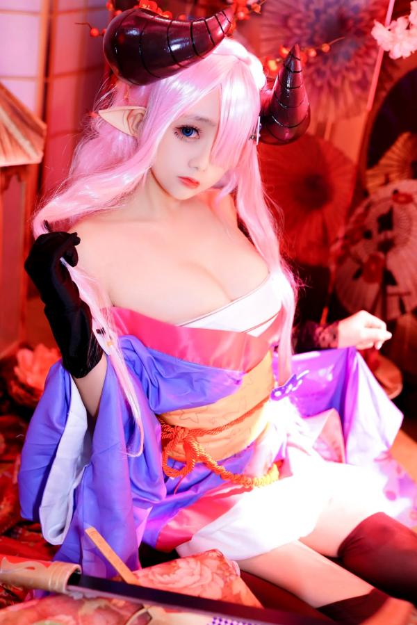    Cosplay日奈娇 - 碧蓝幻想 娜露梅亚 唯美和风写真 [38P]第19张图片