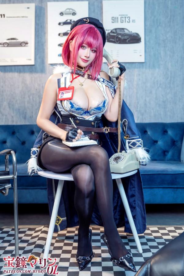    Byoru NO.214 - 宝钟玛琳职场OL风角色扮演，性感制服诱惑与大尺度精品写真[72P]第5张图片