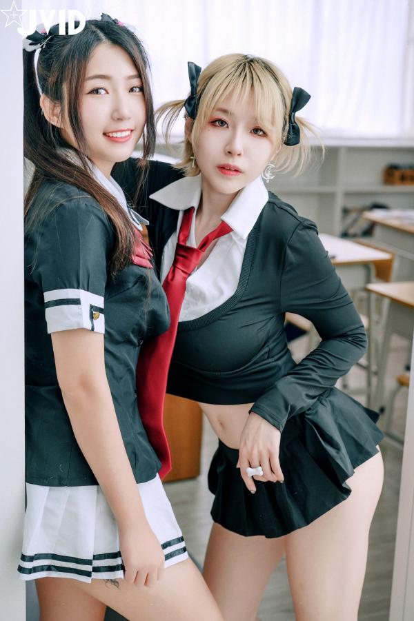    JVID-黎菲儿-黎茉-情欲校园补考日-学生制服私密补习-教室相互探索-大尺度性感诱惑-2023.03.27第10张图片