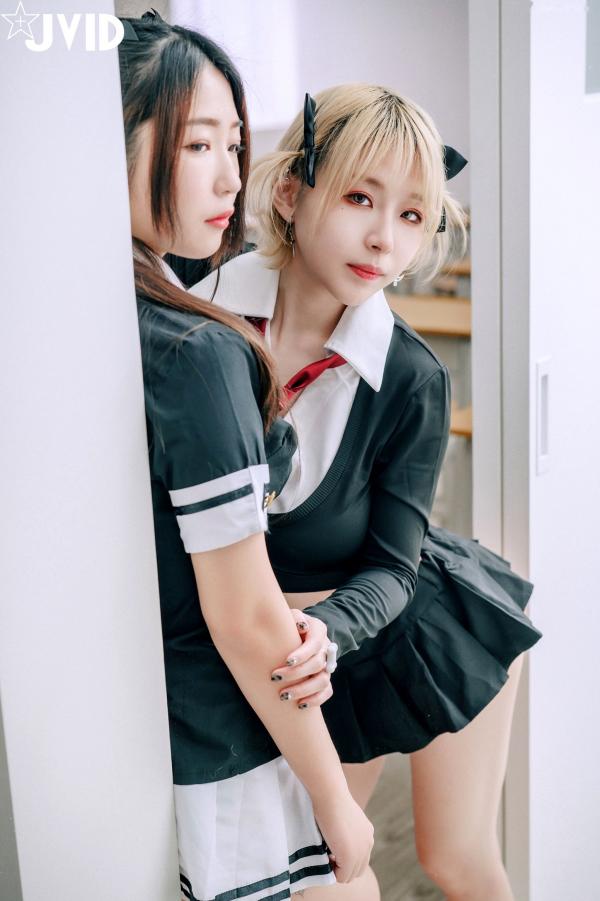    JVID-黎菲儿-黎茉-情欲校园补考日-学生制服私密补习-教室相互探索-大尺度性感诱惑-2023.03.27第12张图片